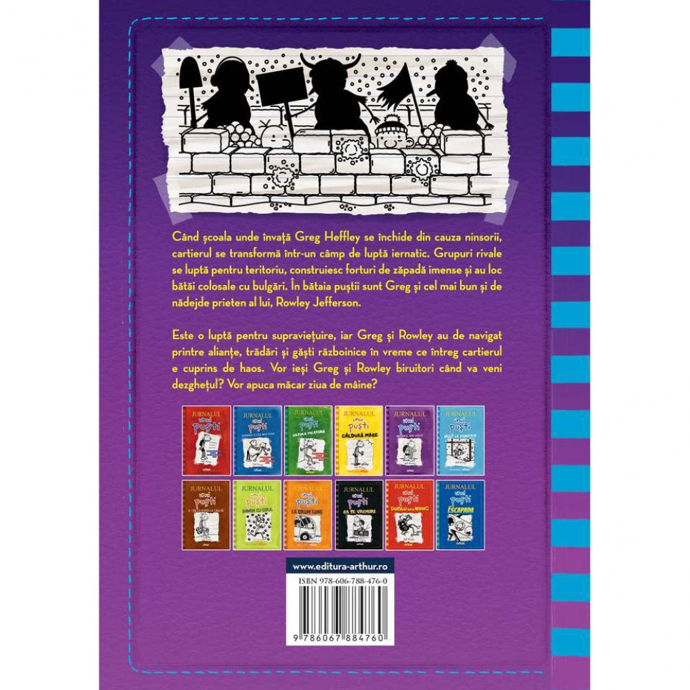 Jurnalul Unui Pusti 13. Dezghetul, Jeff Kinney