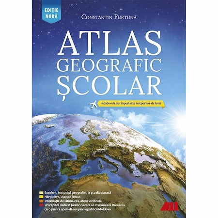 Atlas Geografic Scolar ed.6, Constantin Furtuna