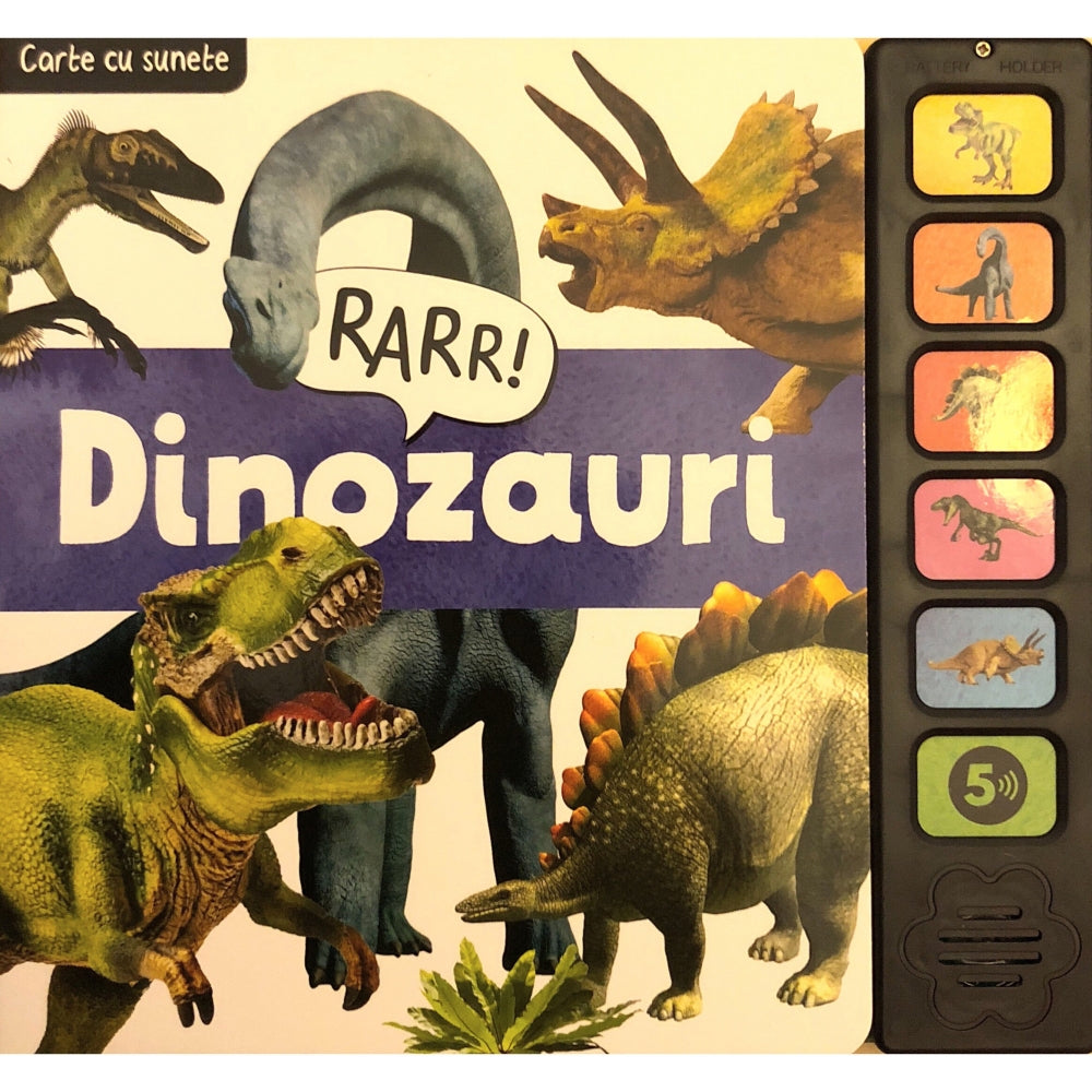 Dinozauri - Carte Cu Sunete , Lake Press