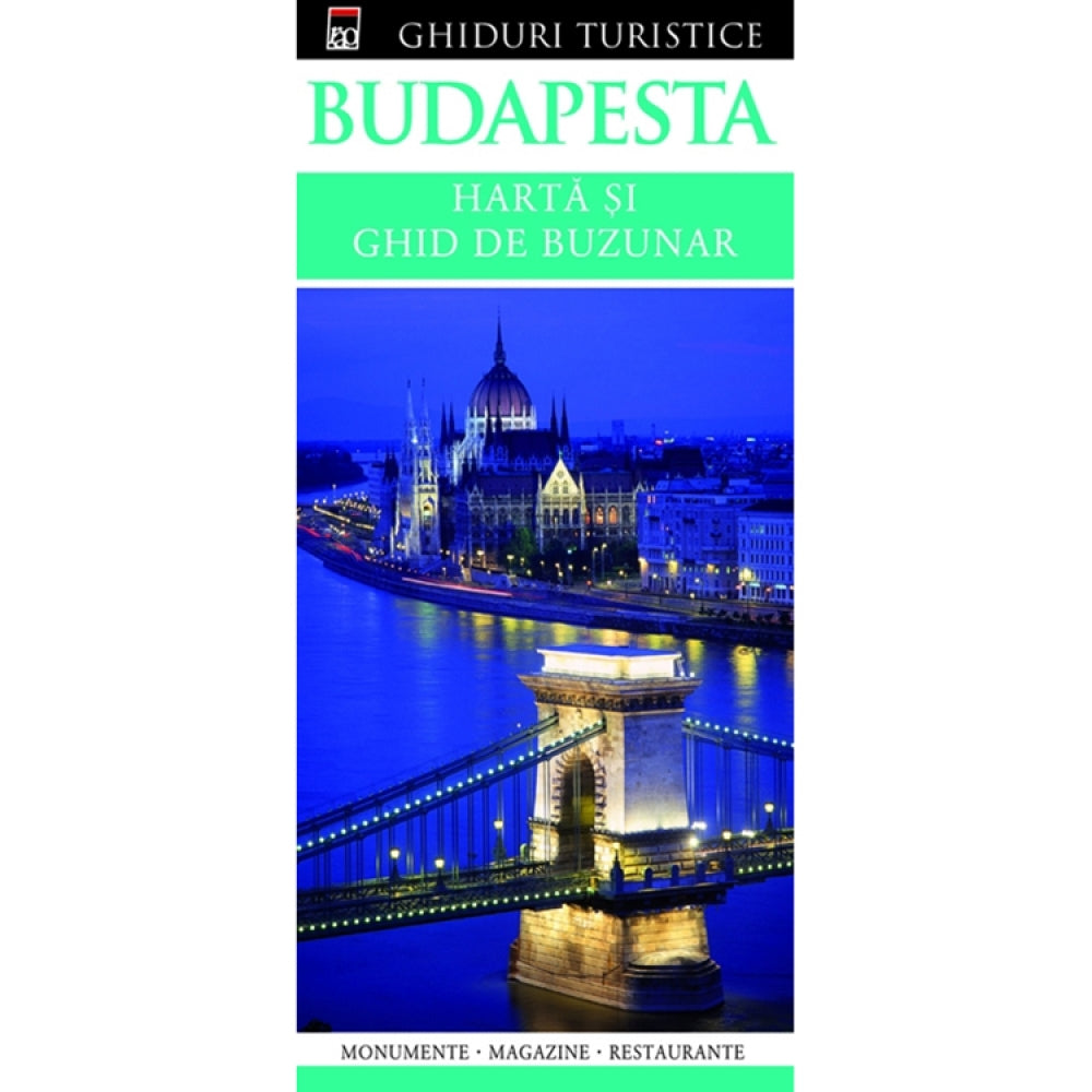 Budapesta - Harta si ghid de buzunar