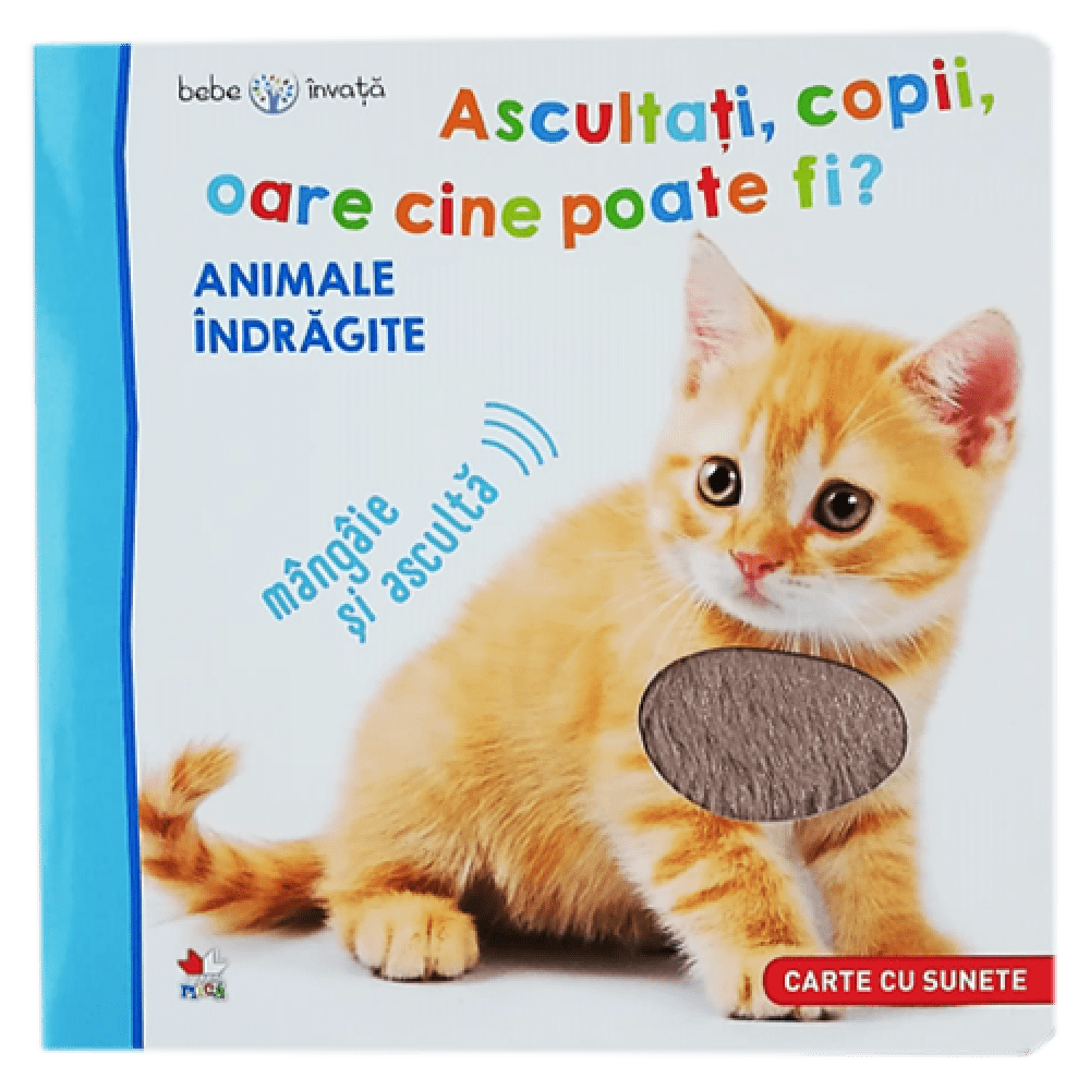 Bebe invata.Ascultati, copii, oare cine poate fi? Animale indragite