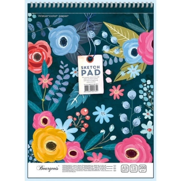 Album pentru desen acuarela cu spira A3 12 foi Mandarin (1351) (10)