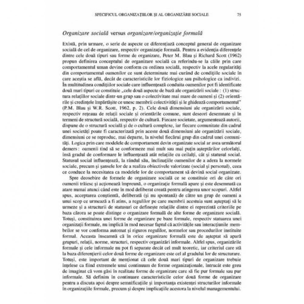 Organizatii si comportament organizational - Mihaela Vlasceanu