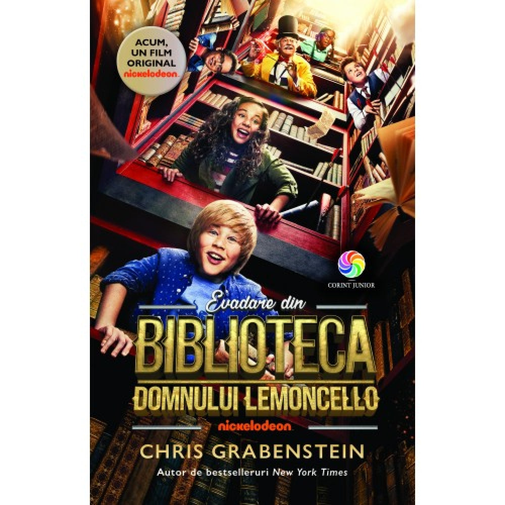 Lemoncello Vol. 1 Evadare din biblioteca domnului Lemoncello Tie-In - Chris Grabenstein