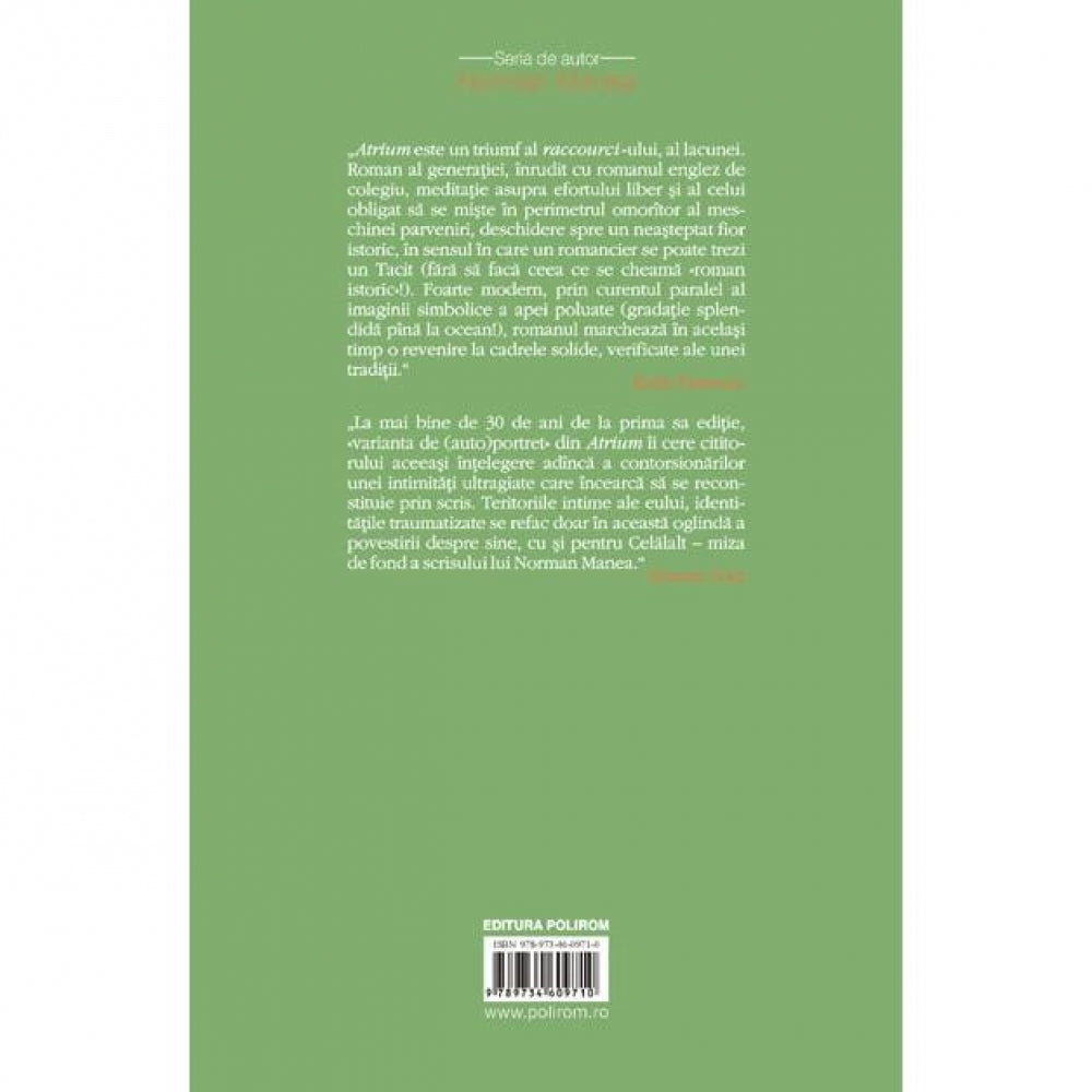 Atrium - Norman Manea