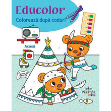 Încarcă imaginea în vizualizatorul Galerie, Coloreaza dupa coduri. Acasa - Cecile Marbehant
