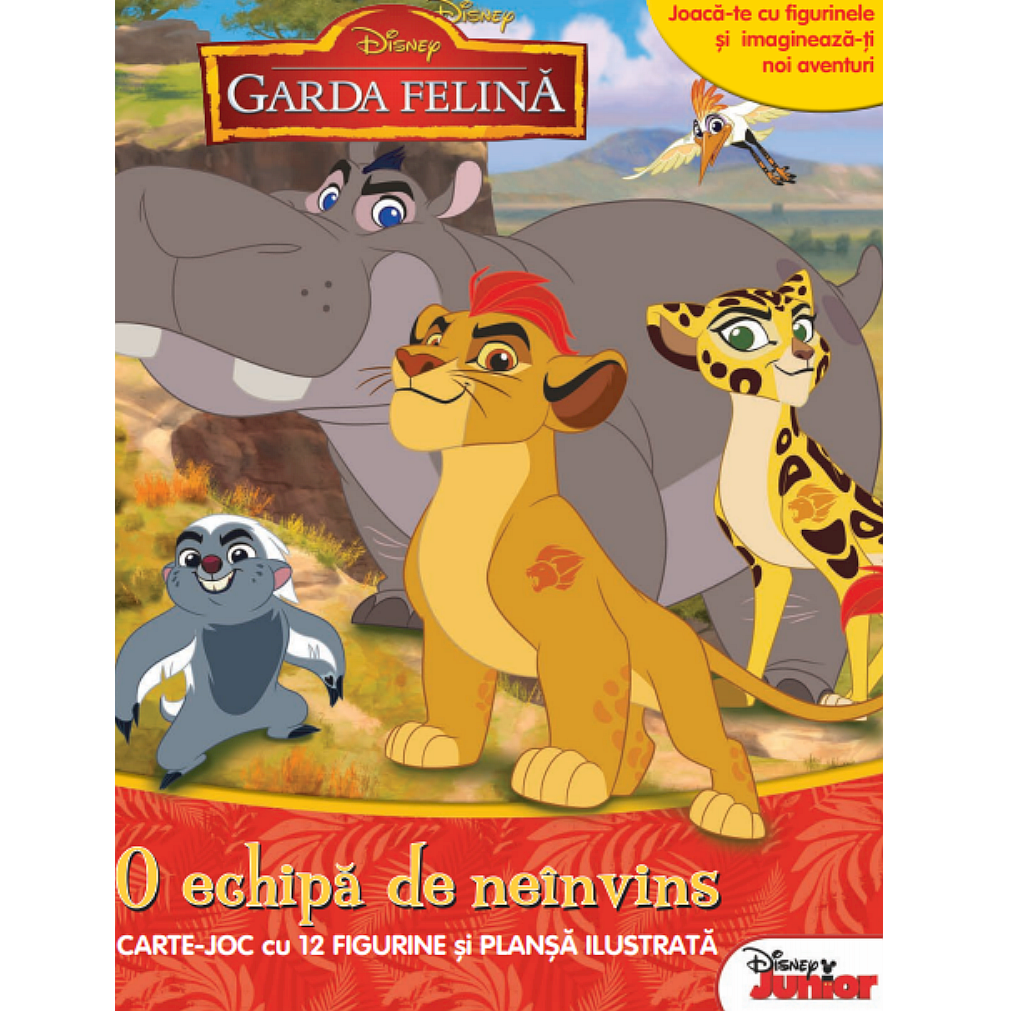 Disney. Garda felina. O echipa de neinvins. Carte joc cu 12 figurine si plansa ilustrata - Eliana Palucci