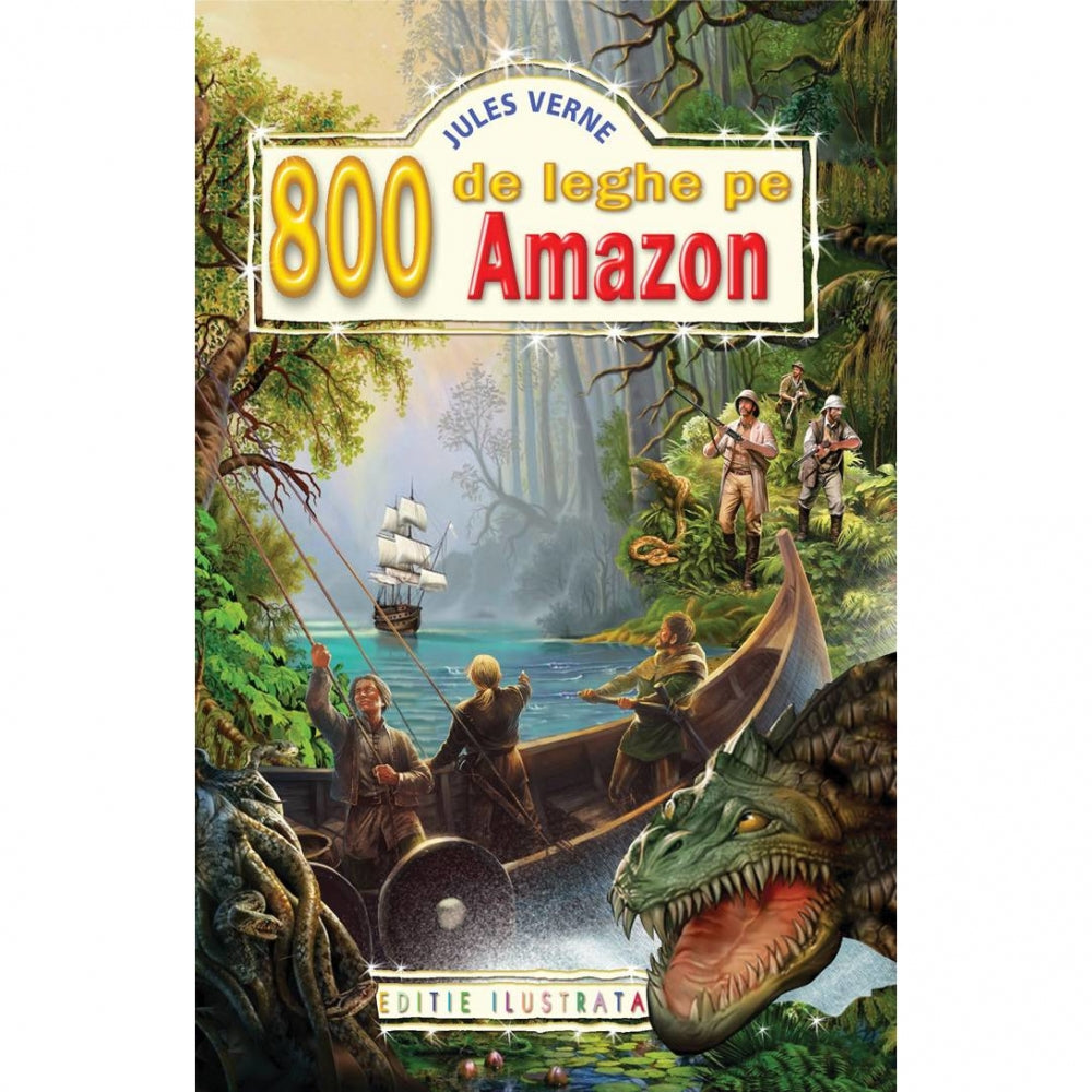 800 de leghe pe_Amazon, autor Jules Verne