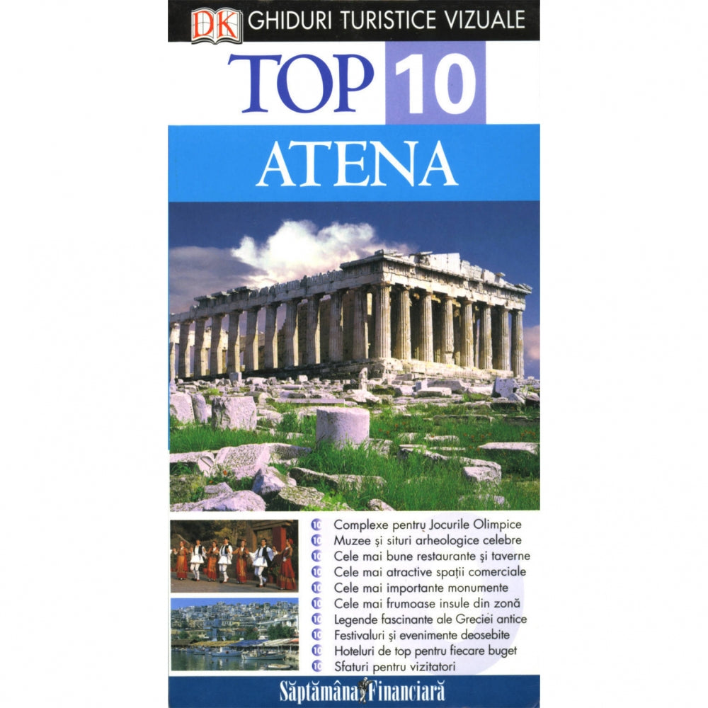 Top 10. Atena - Ghid turistic vizual - Coral Davenport, Jane Foster