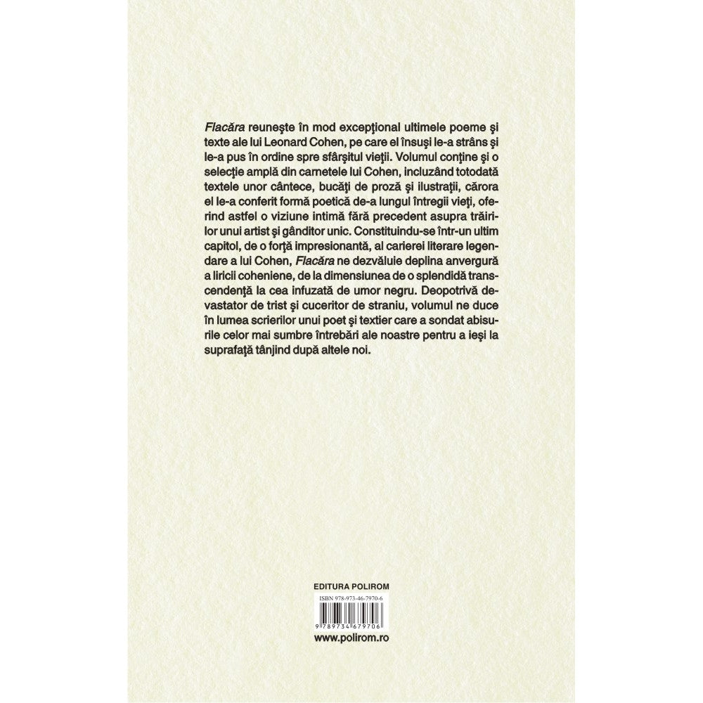 Flacara - Leonard Cohen