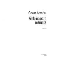 Încarcă imaginea în vizualizatorul Galerie, Zilele noastre marunte, Cezar Amariei
