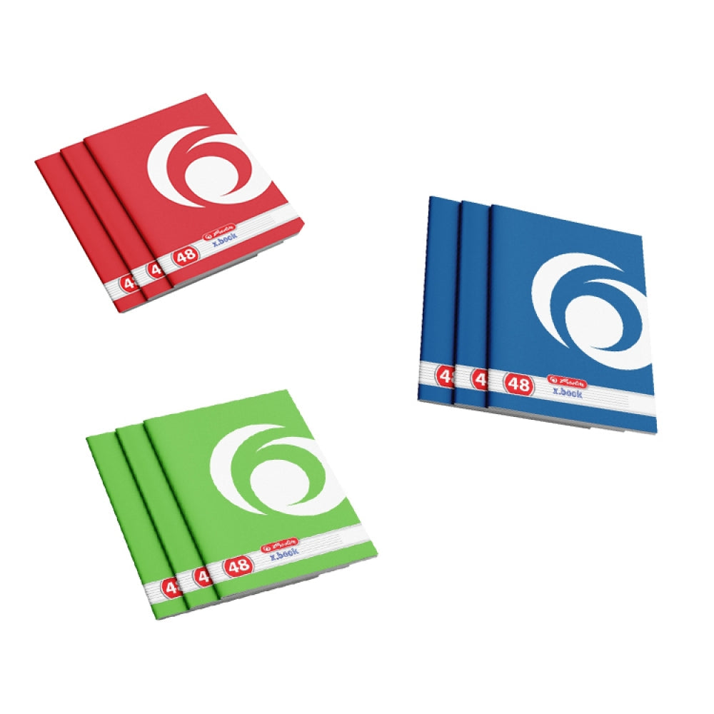 Caiet Herlitz Rainbow A4, Dictando, 48 File