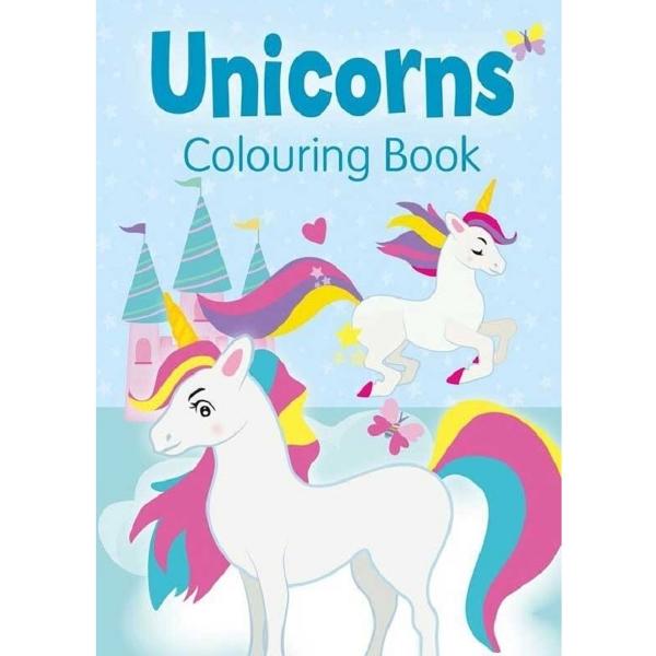 Unicorns. Carte de colorat