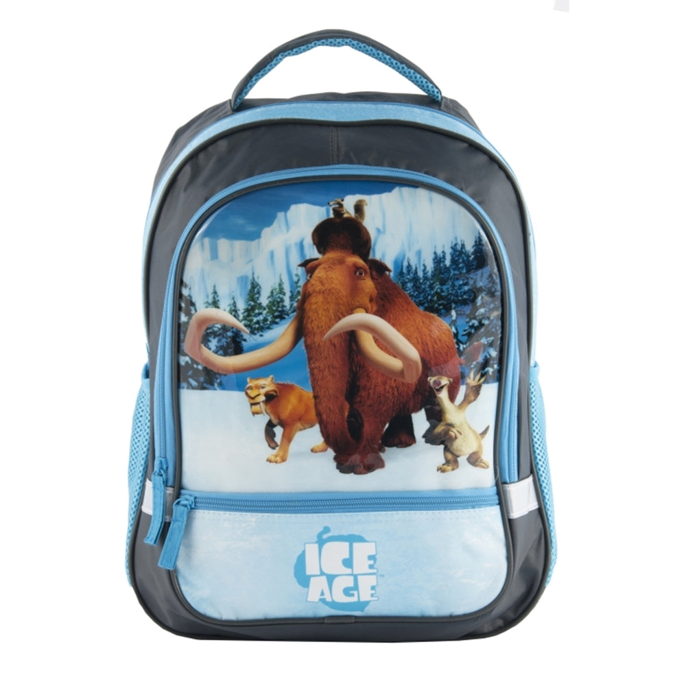 Rucsac cu doua compartimente Herlitz, 40x30x16 cm, motiv Ice Age