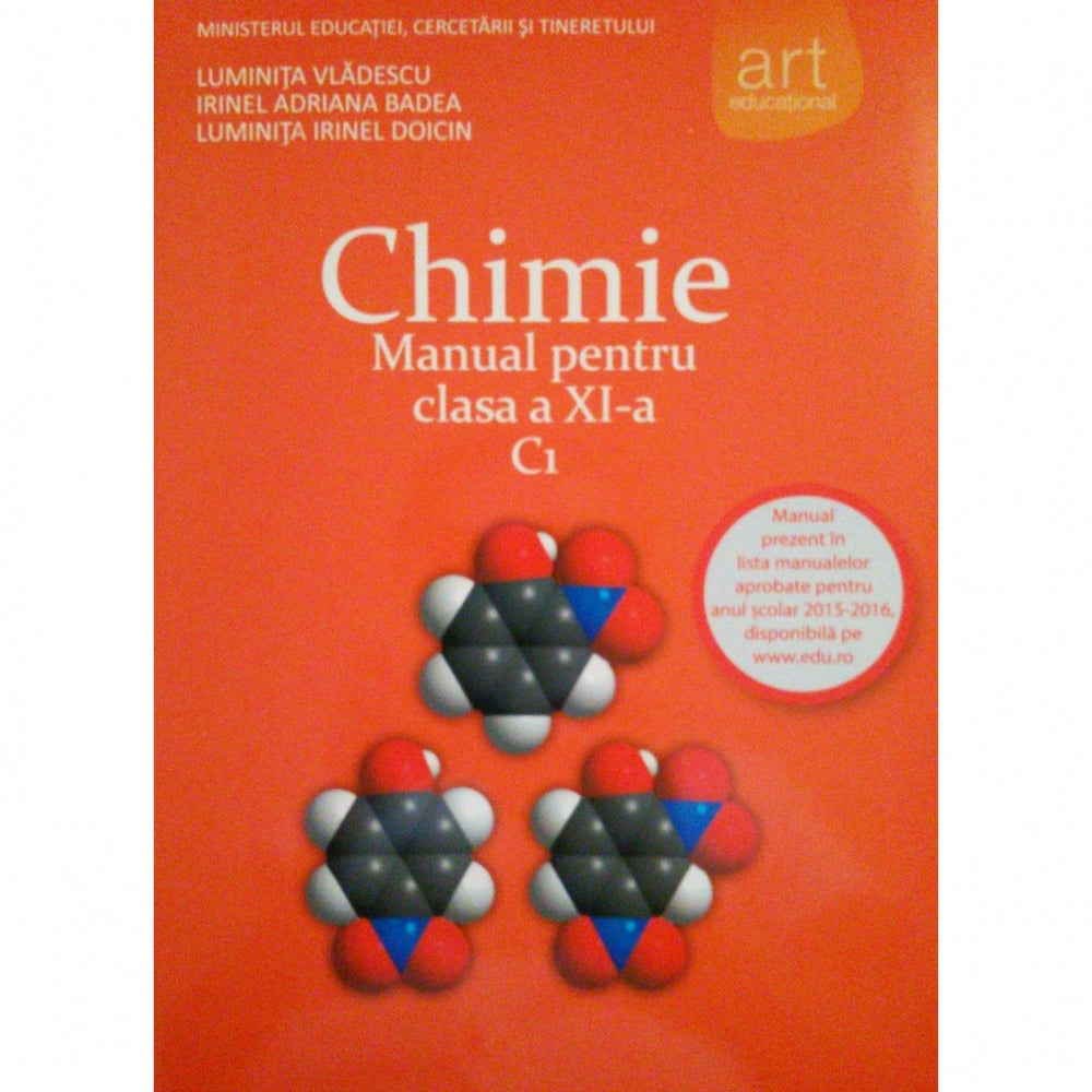 Chimie C1 manual pentru clasa a XI-a, autor Luminita Vladescu