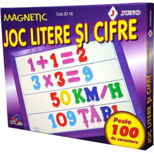 Încarcă imaginea în vizualizatorul Galerie, Joc educativ- Litere si cifre magnetice
