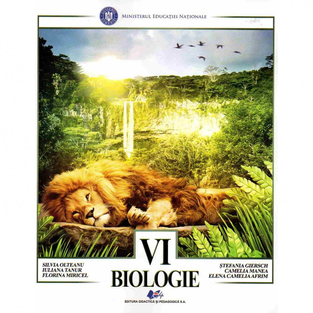Biologie manual pentru clasa a VI-a, autor Silvia Olteanu