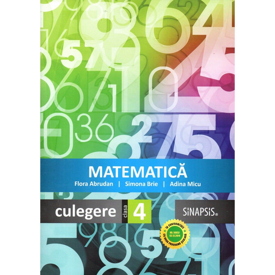 Matematica, culegere clasa a IV-a