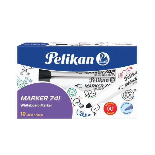 Marker whiteboard 741 negru