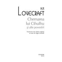 Încarcă imaginea în vizualizatorul Galerie, Chemarea lui Cthulhu ?i alte povestiri, H.P. Lovecraft
