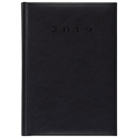 Agenda buretata A5 datata 2019 Herlitz neagra