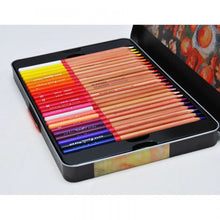 Încarcă imaginea în vizualizatorul Galerie, Creioane 36 culori in caseta metalica Marco Fine Art

